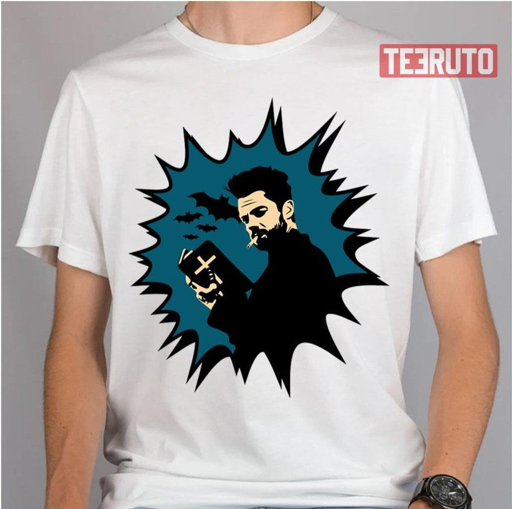 Preacher Movie Cartoon Art Unisex T-Shirt - T-Shirt, Sweatshirt, Hoodie