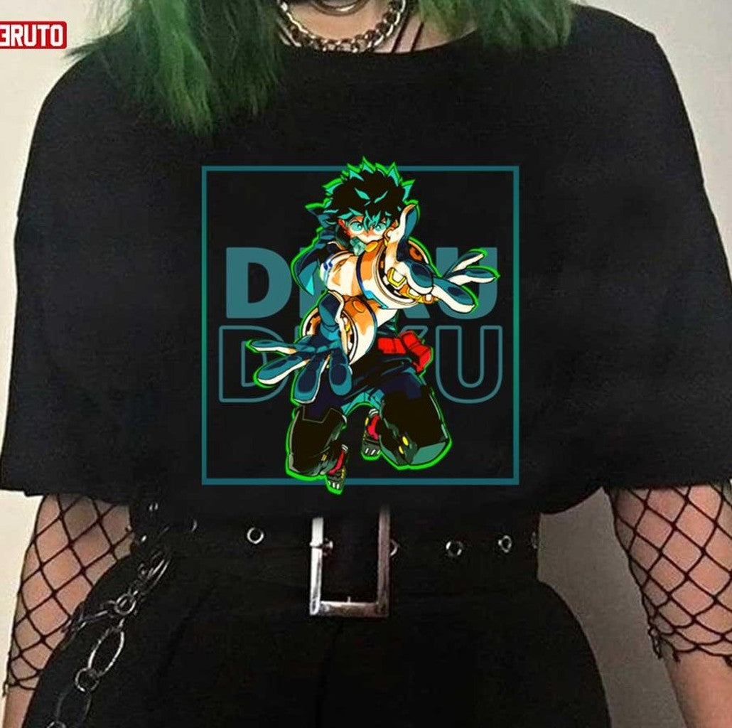 Retro Deku My Hero Academia Boku No Hero Academia New Art Unisex T-shirt - T-Shirt, Sweatshirt, Hoodie