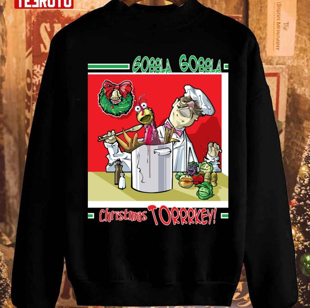 Muppets Christmas Chef Sweatshirt - T-Shirt, Sweatshirt, Hoodie