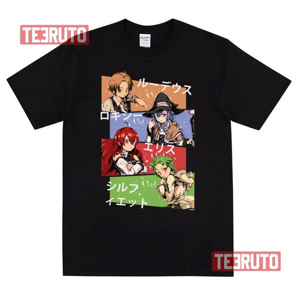 Mushoku Tensei Character Unisex T-Shirt - T-Shirt, Sweatshirt, Hoodie