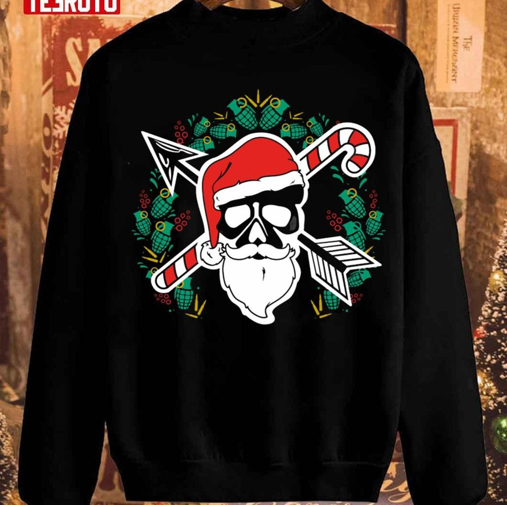 Santa Mfg Christmas Veteran Unisex Sweatshirt - T-Shirt, Sweatshirt, Hoodie