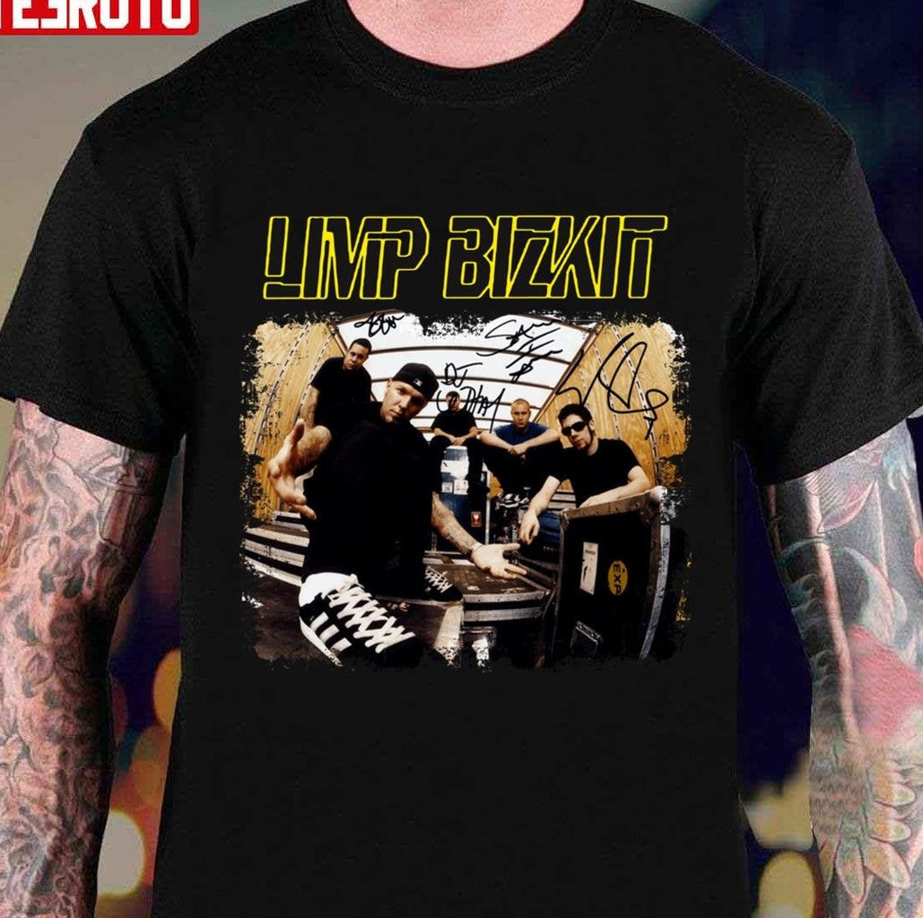 Nu Metal Genre Limps Bizkits Art Music Legend 80s Limited Design Unisex T-Shirt - T-Shirt, Sweatshirt, Hoodie