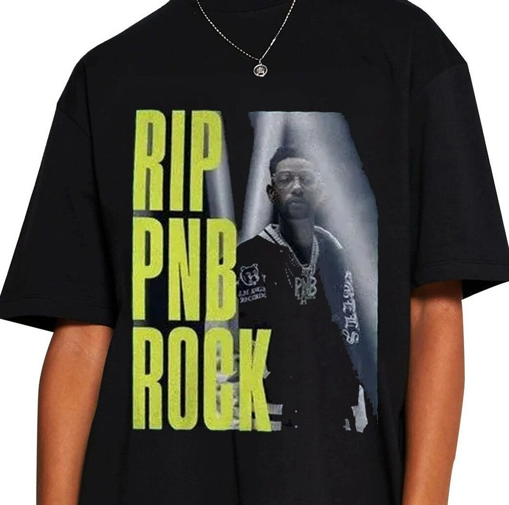 RIP PnB Rock Tribute Shirt - T-Shirt, Sweatshirt, Hoodie