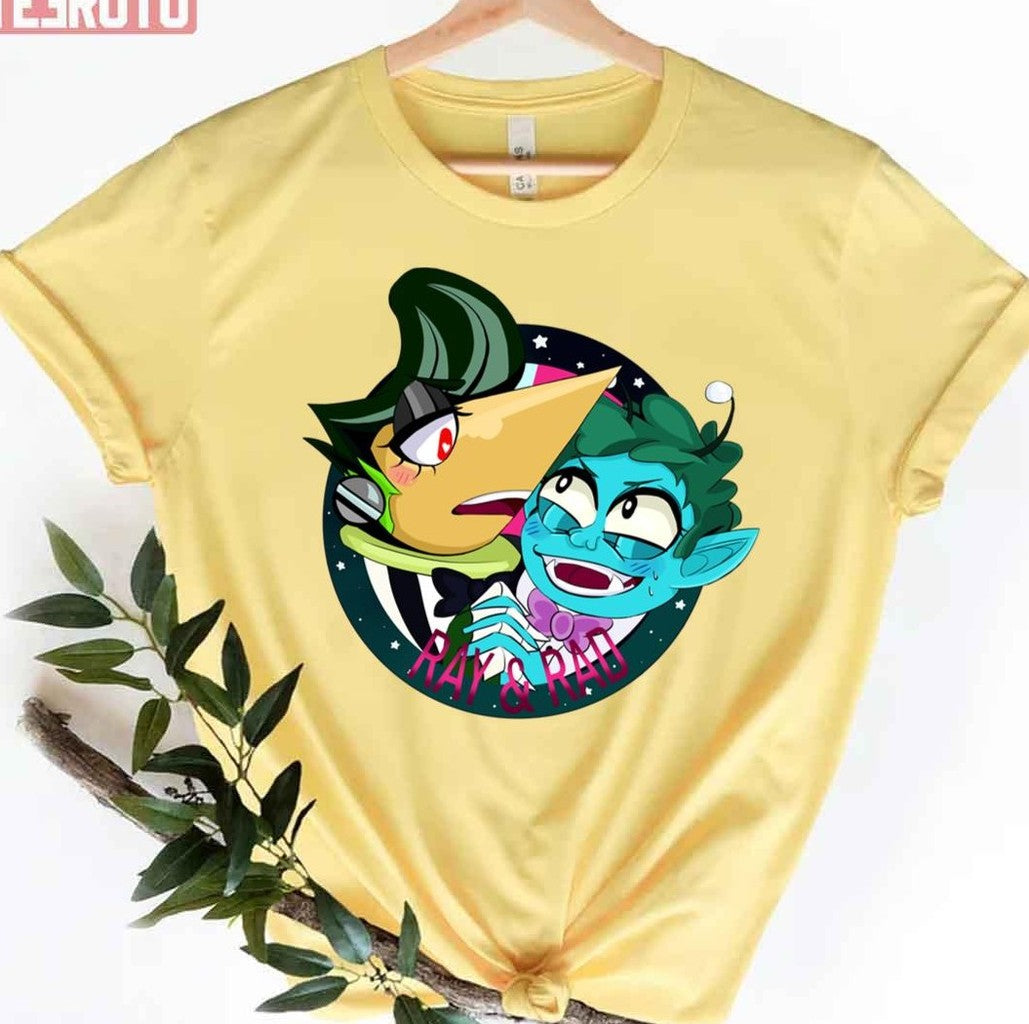 Ray And Rad Ok Ko Let's Be Heroes Unisex T-Shirt - T-Shirt, Sweatshirt, Hoodie