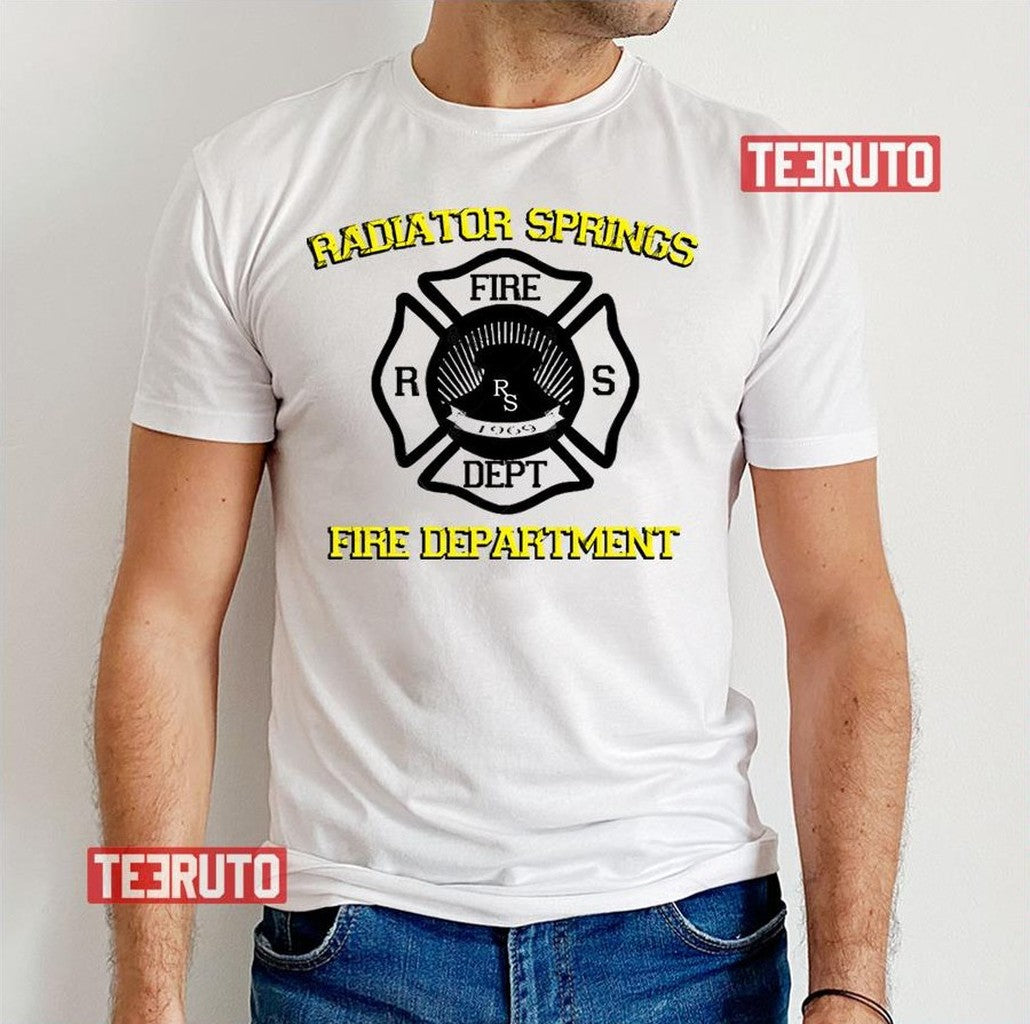 Radiator Springs Fire Department Unisex T-Shirt - T-Shirt, Sweatshirt, Hoodie