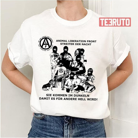 Animal Liberation Front Unisex T-Shirt - T-Shirt, Sweatshirt, Hoodie