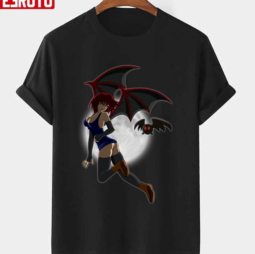 Sexy Girl Fly Me To The Moon Art Unisex T-Shirt - T-Shirt, Sweatshirt, Hoodie