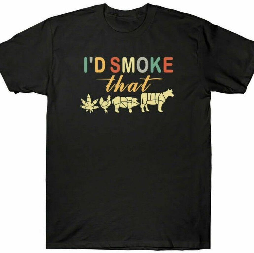 Short I_d Men_s Sleeve Weed Truekool Smoke Unisex T-Shirt - T-Shirt, Sweatshirt, Hoodie