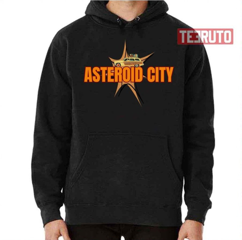Movie Logo Asteroid City Unisex Hoodie - T-Shirt, Sweatshirt, Hoodie