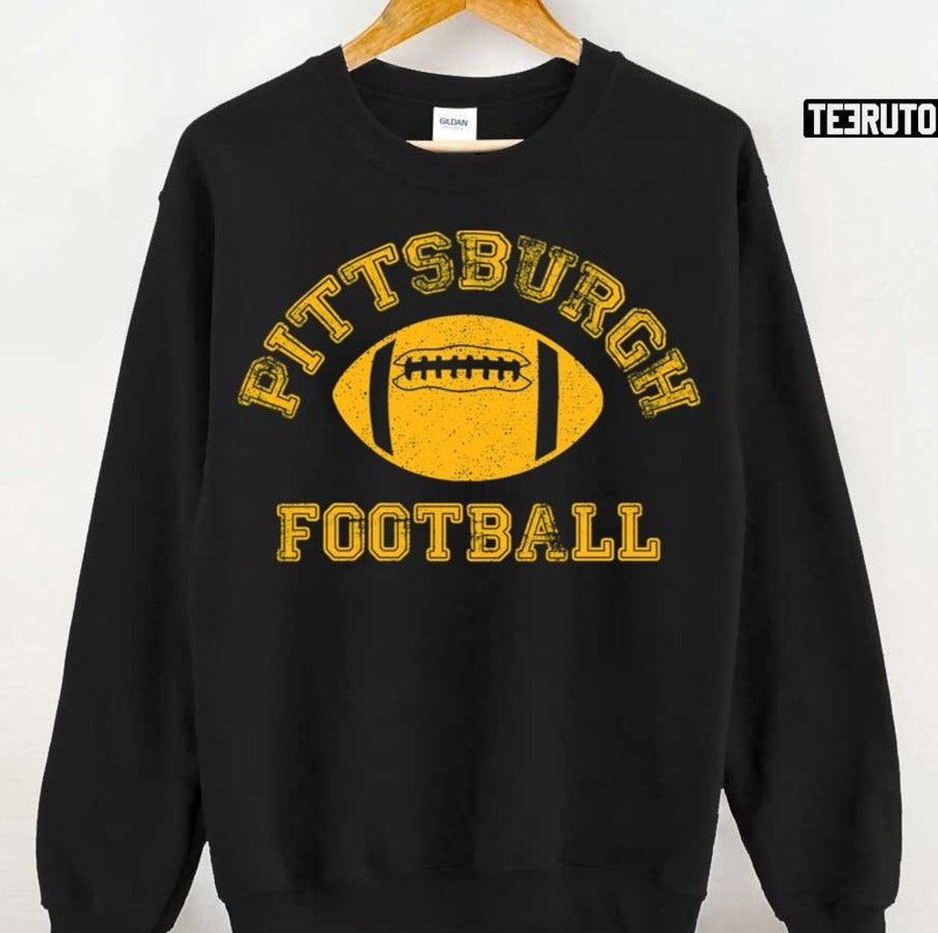 Pittsburgh Distressed Pro Football Team Unisex Sweatshirt - T-Shirt, Sweatshirt, Hoodie