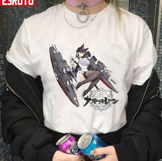 Atago Azur Lane Japanese Text Unisex T-shirt - T-Shirt, Sweatshirt, Hoodie