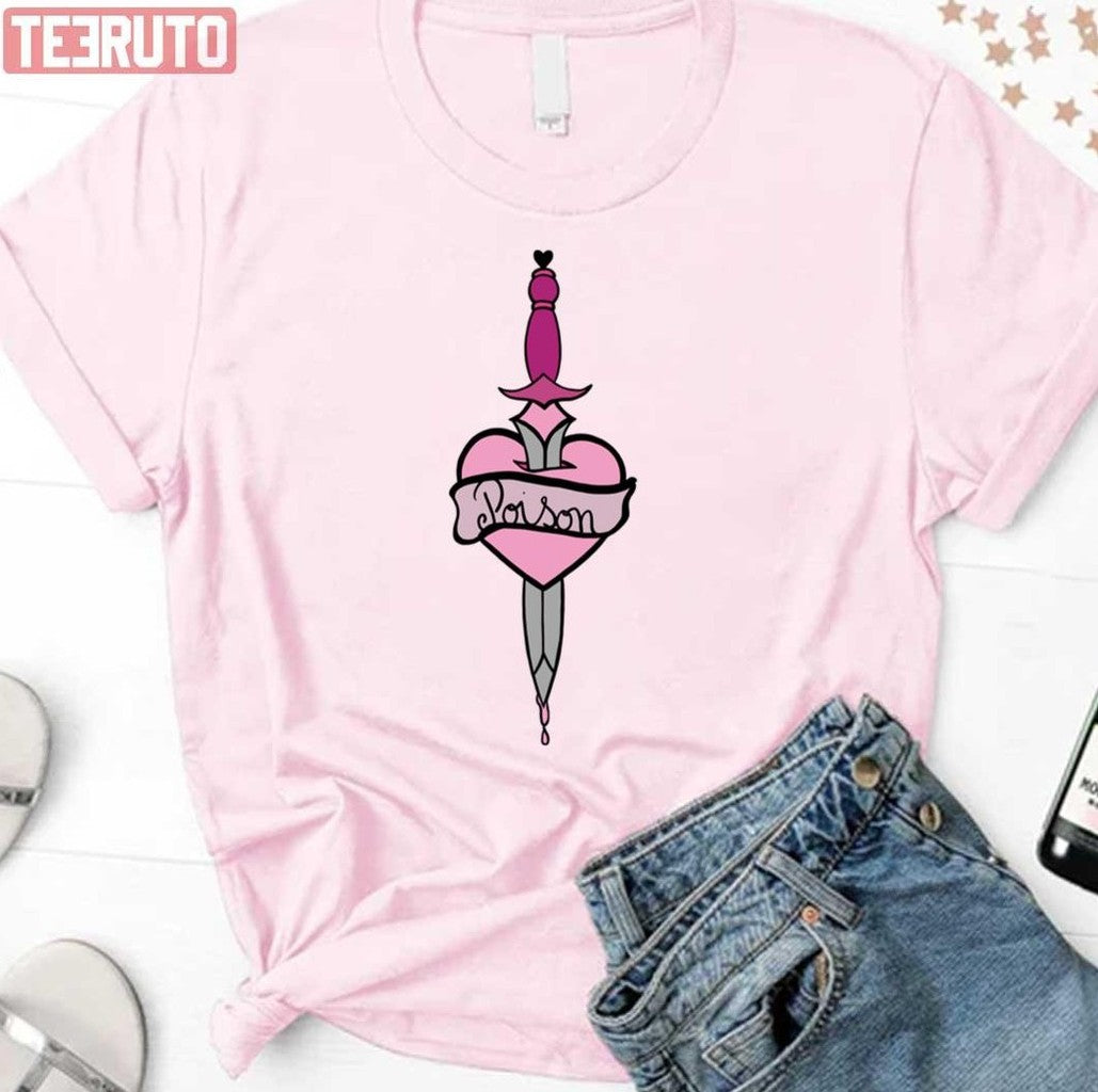 Pretty Poison Symbol Nessa Barrett Unisex T-Shirt - T-Shirt, Sweatshirt, Hoodie