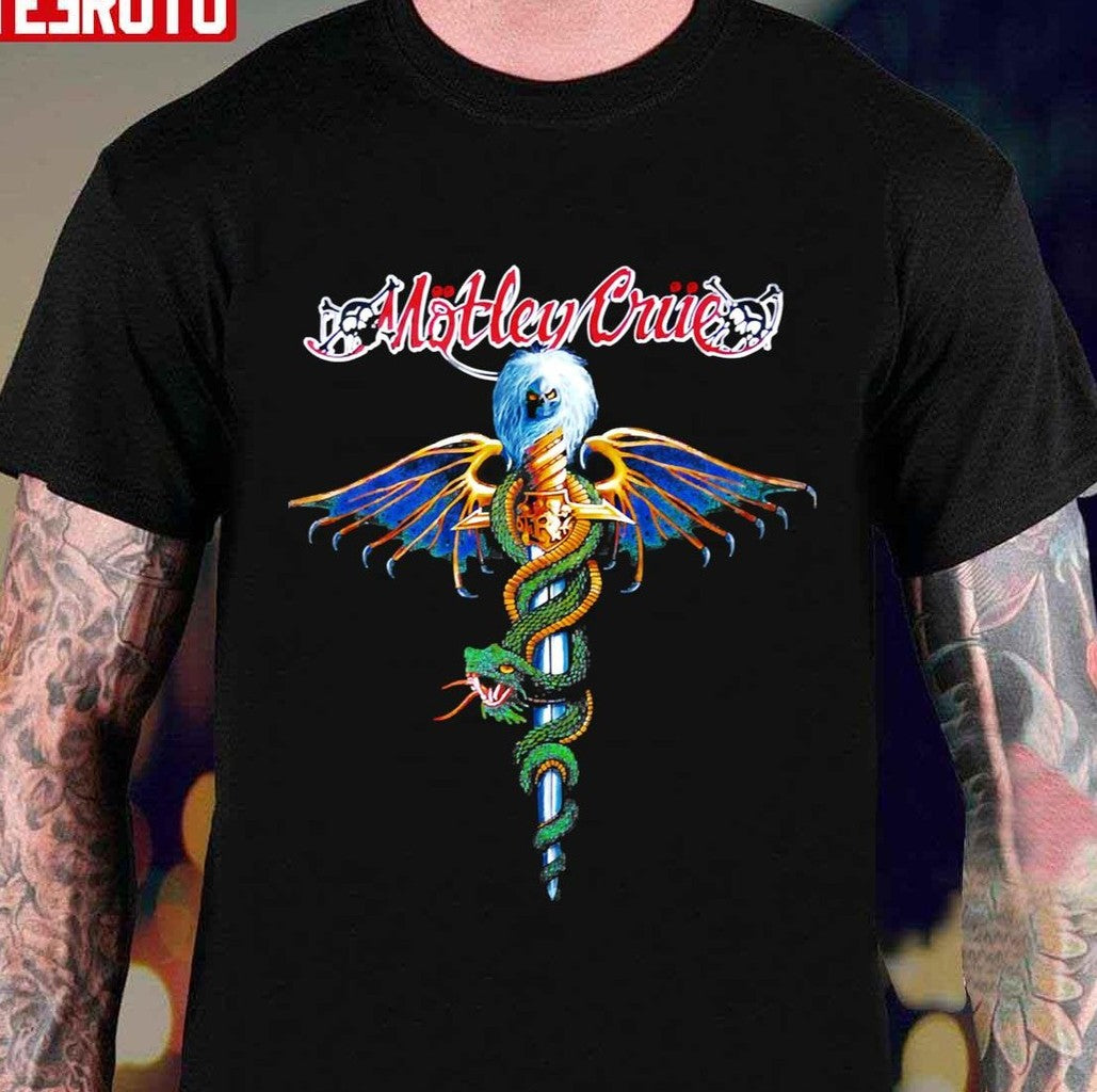 Motley Crue Bad Boys Rock Unisex T-Shirt - T-Shirt, Sweatshirt, Hoodie