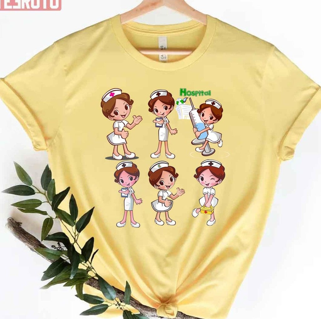 National Nurses Week Cute Chibi Unisex T-Shirt - T-Shirt, Sweatshirt, Hoodie
