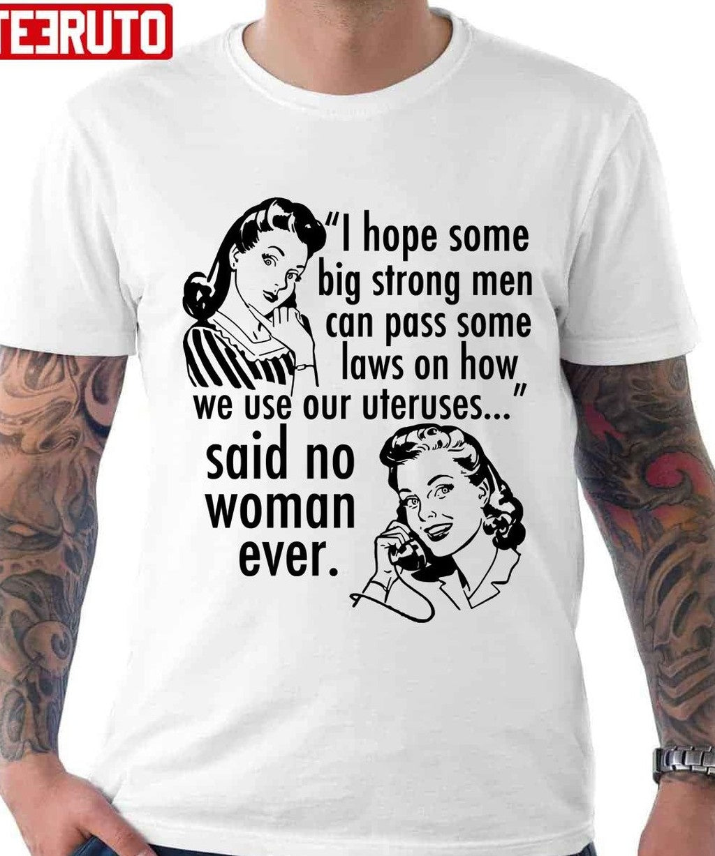 Pro Choice Vintage Humor Cartoon Quote Unisex T-Shirt - T-Shirt, Sweatshirt, Hoodie