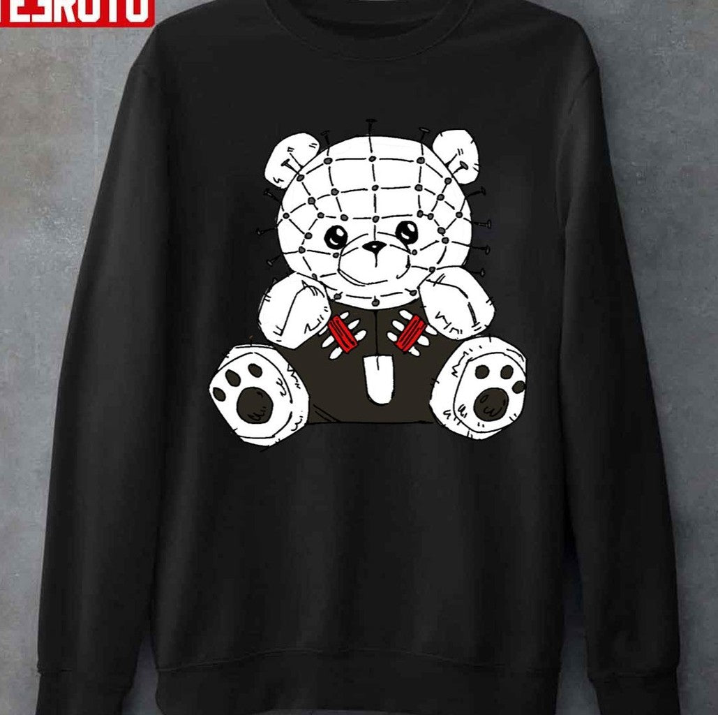 Pinhead Teddy Hellraiser Unisex Sweatshirt - T-Shirt, Sweatshirt, Hoodie
