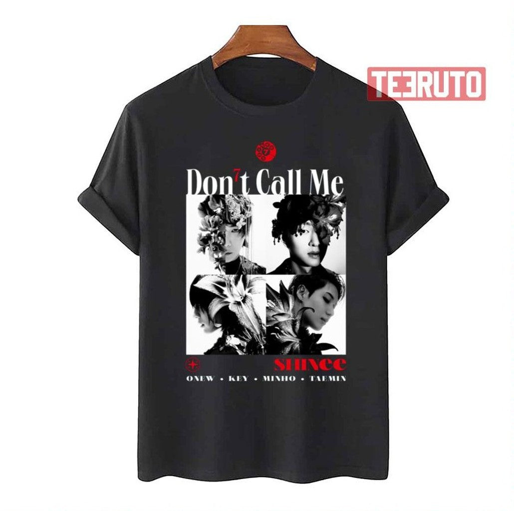 Shinee Don't Call Me 7th Album K Pop Merch Active Unisex T-Shirt - T-Shirt, Sweatshirt, Hoodie