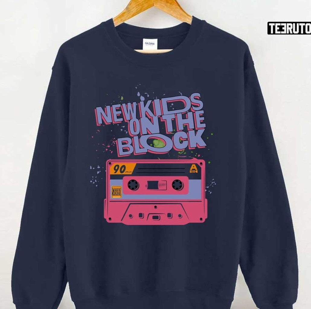 Pink Cassette NKOTB New Kids On The Block Unisex Sweatshirt - T-Shirt, Sweatshirt, Hoodie