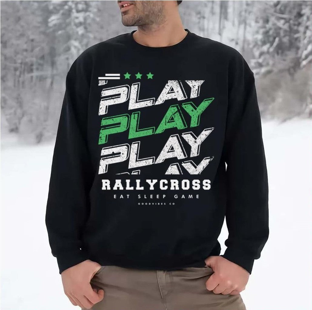 Rallycross Player Car Racing Logo Unisex Sweatshirt - T-Shirt, Sweatshirt, Hoodie