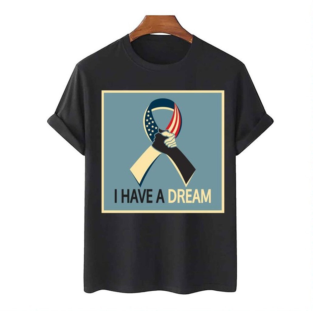 Ribbon Martin Luther King Jr Mlk Day Unisex T-Shirt - T-Shirt, Sweatshirt, Hoodie