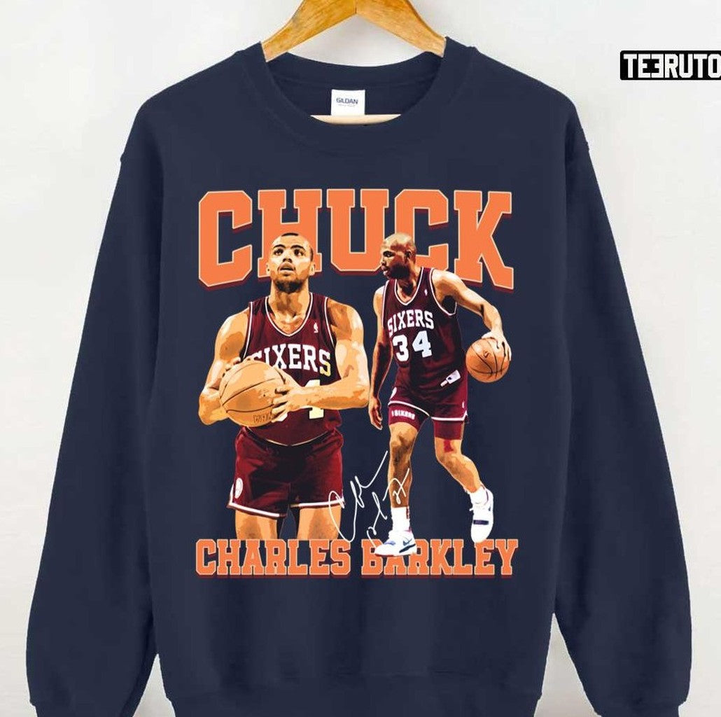 Phoenix Suns Basketball Charles Barkley Chuck Vintage Unisex Sweatshirt - T-Shirt, Sweatshirt, Hoodie