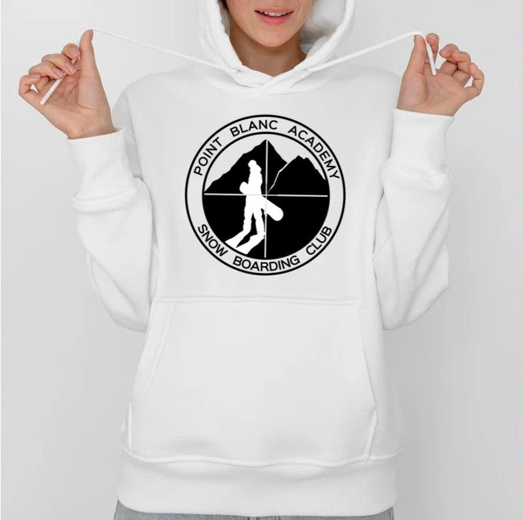 Point Blanc Academy Snow Boarding Club Alex Rider Unisex Hoodie - T-Shirt, Sweatshirt, Hoodie