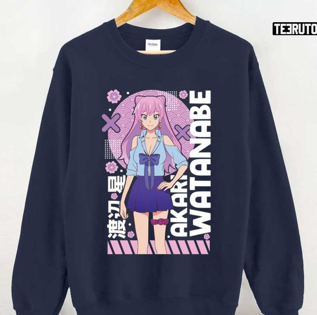 More Than A Married Couple But Not Lovers Cute Sexy Lovely Girl Akari Unisex Sweatshirt - T-Shirt, Sweatshirt, Hoodie