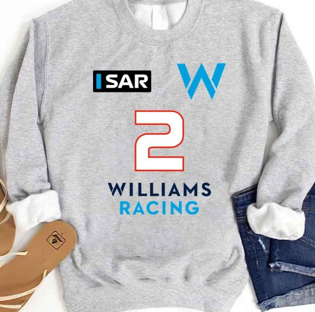 2023 Logan Sargeant 2 Logan Sargeant Williams Unisex Sweatshirt - T-Shirt, Sweatshirt, Hoodie
