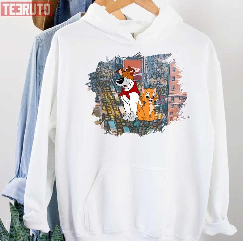 Oliver And Dodger Oliver &amp; Company Unisex Hoodie - T-Shirt, Sweatshirt, Hoodie