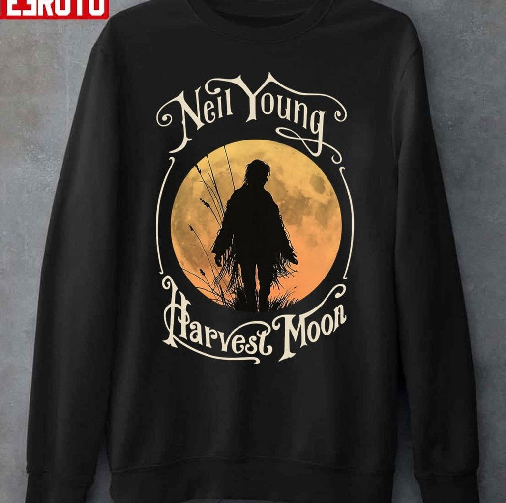 Neil Young Harvest Moon Unisex T-Shirt - T-Shirt, Sweatshirt, Hoodie