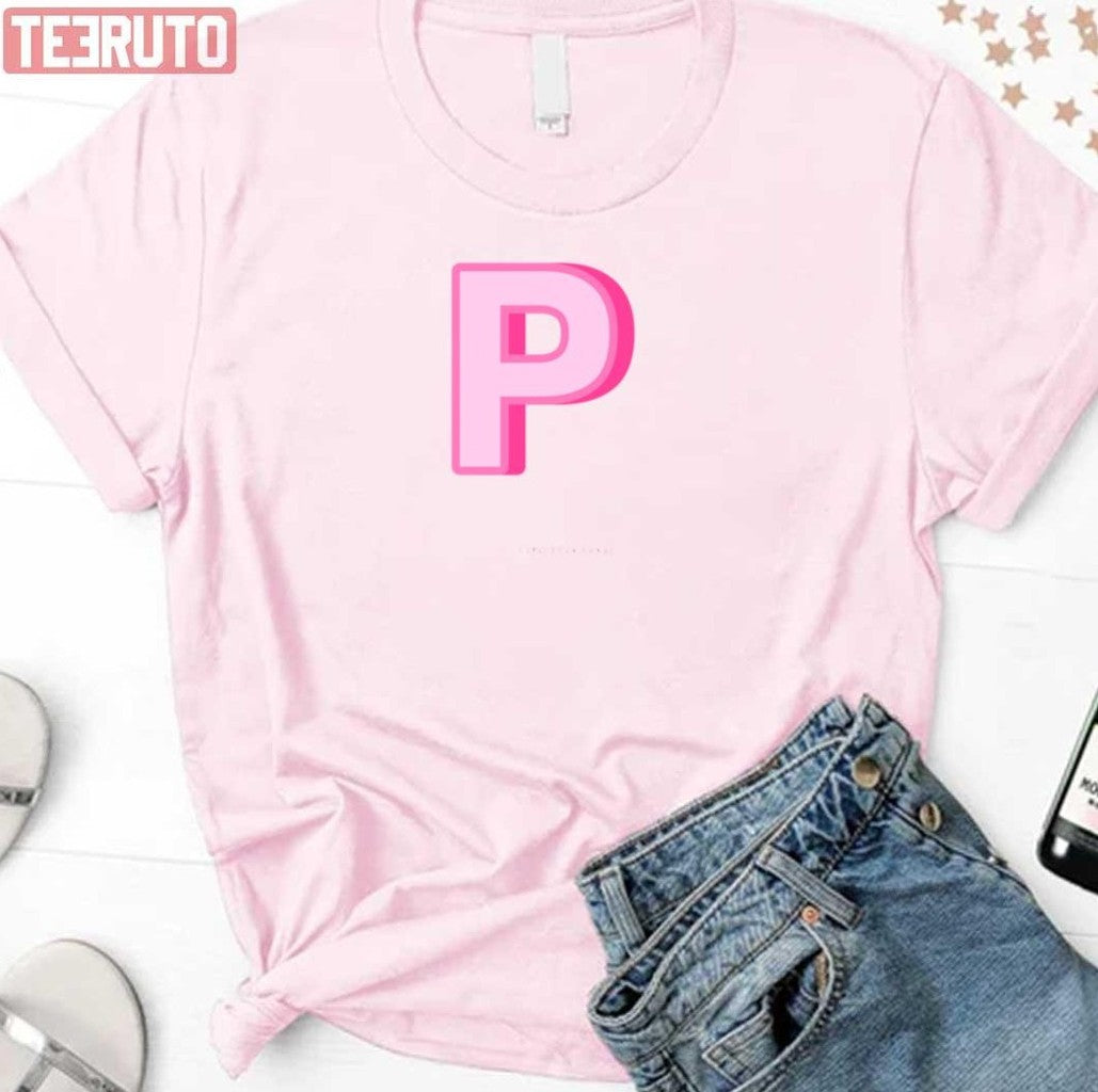 Pink P Pink Preppy Unisex T-Shirt - T-Shirt, Sweatshirt, Hoodie