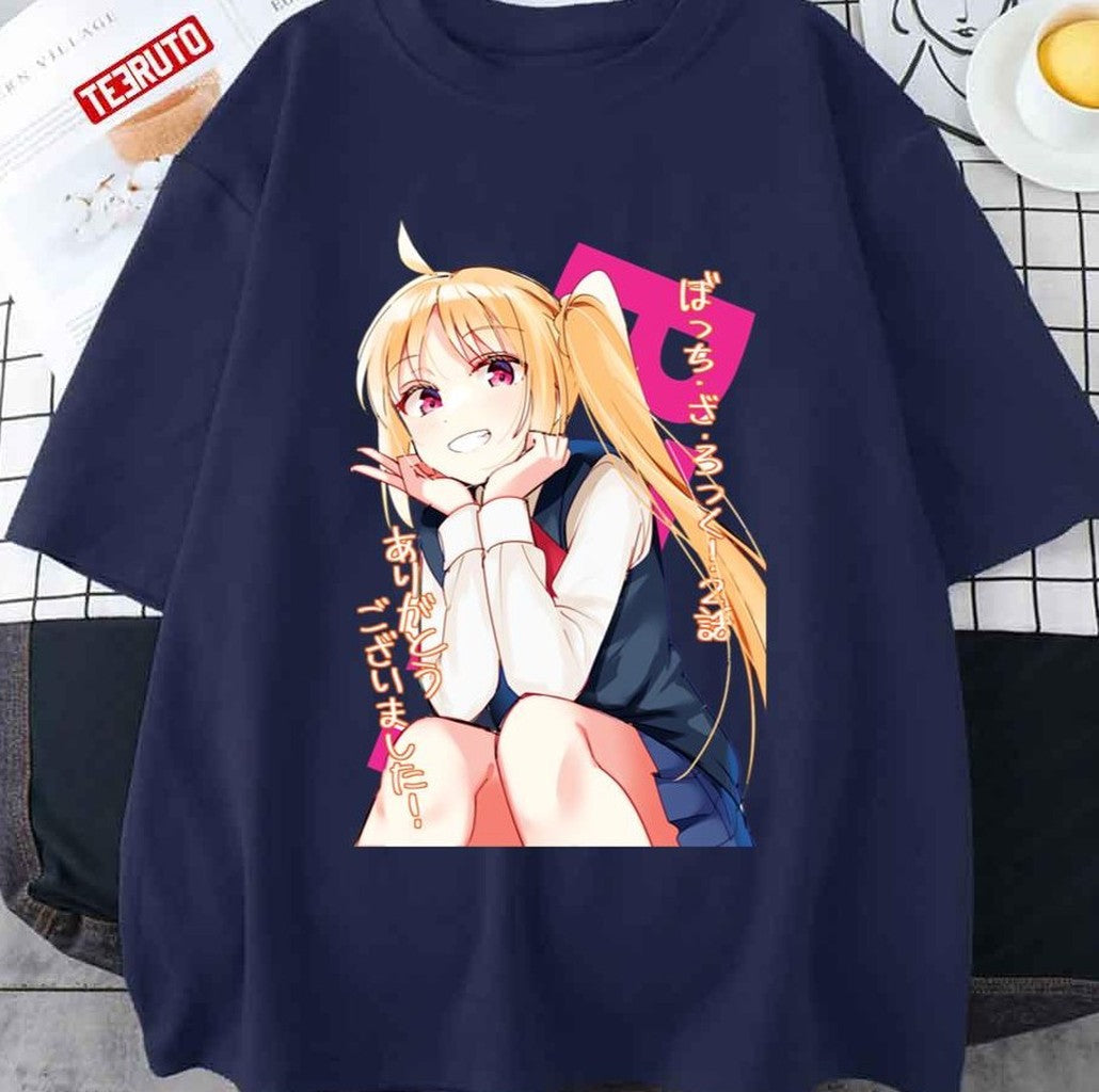 Nijika Bocchi The Rock Cute Girl Unisex T-shirt - T-Shirt, Sweatshirt, Hoodie
