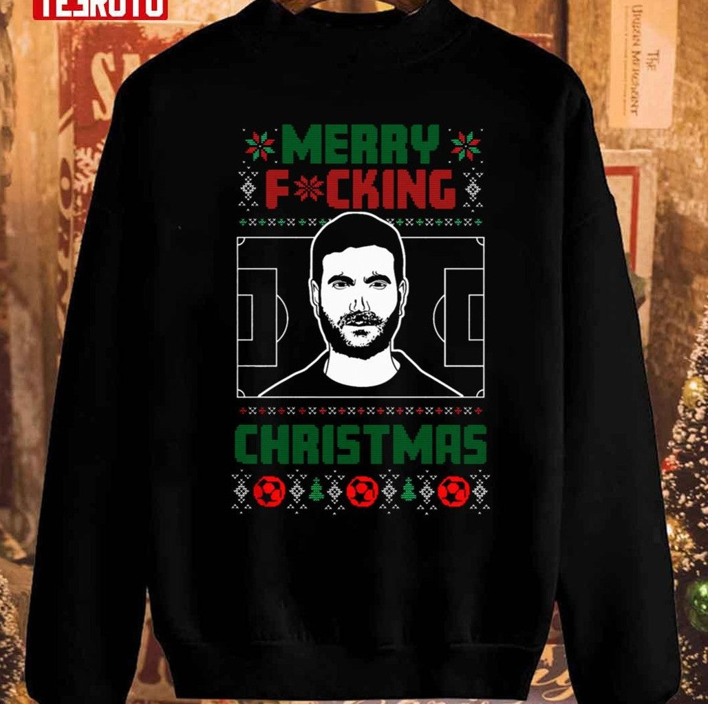 Roy Kent Merry Fcking Christmas Color Futbol Star Unisex Sweatshirt - T-Shirt, Sweatshirt, Hoodie