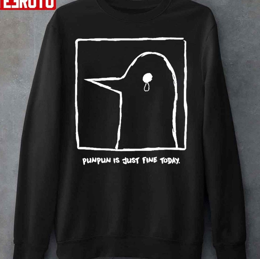 Oyasumi Punpun Just Fine Today Unisex Sweatshirt - T-Shirt, Sweatshirt, Hoodie
