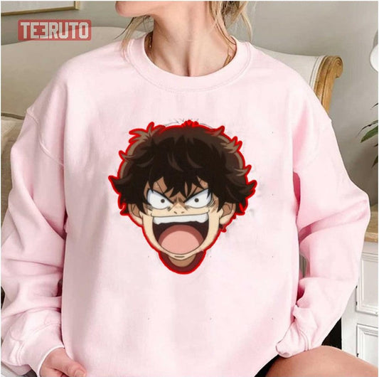 Ao Ashi Angry Face Anime Aoashi Unisex Sweatshirt - T-Shirt, Sweatshirt, Hoodie