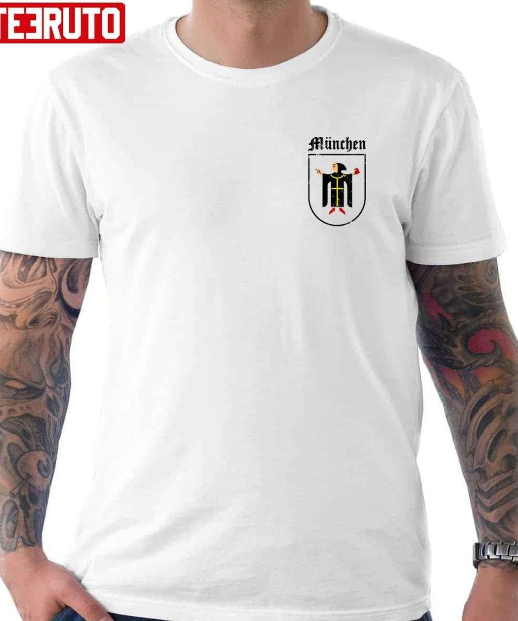 Mnchen Wappen Logo Unisex T-shirt - T-Shirt, Sweatshirt, Hoodie