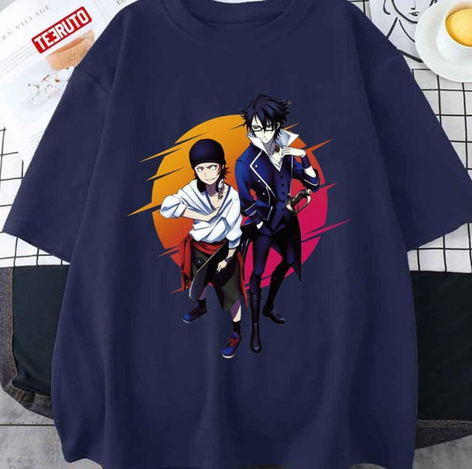 Anime Characters Misaki Yata And Reisi Munakata K Project Unisex T-Shirt - T-Shirt, Sweatshirt, Hoodie