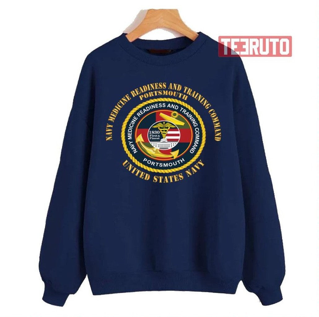 Navy Navy Medicine Readiness And Training Command Portsmouth X 300 Unisex Sweatshirt - T-Shirt, Sweatshirt, Hoodie