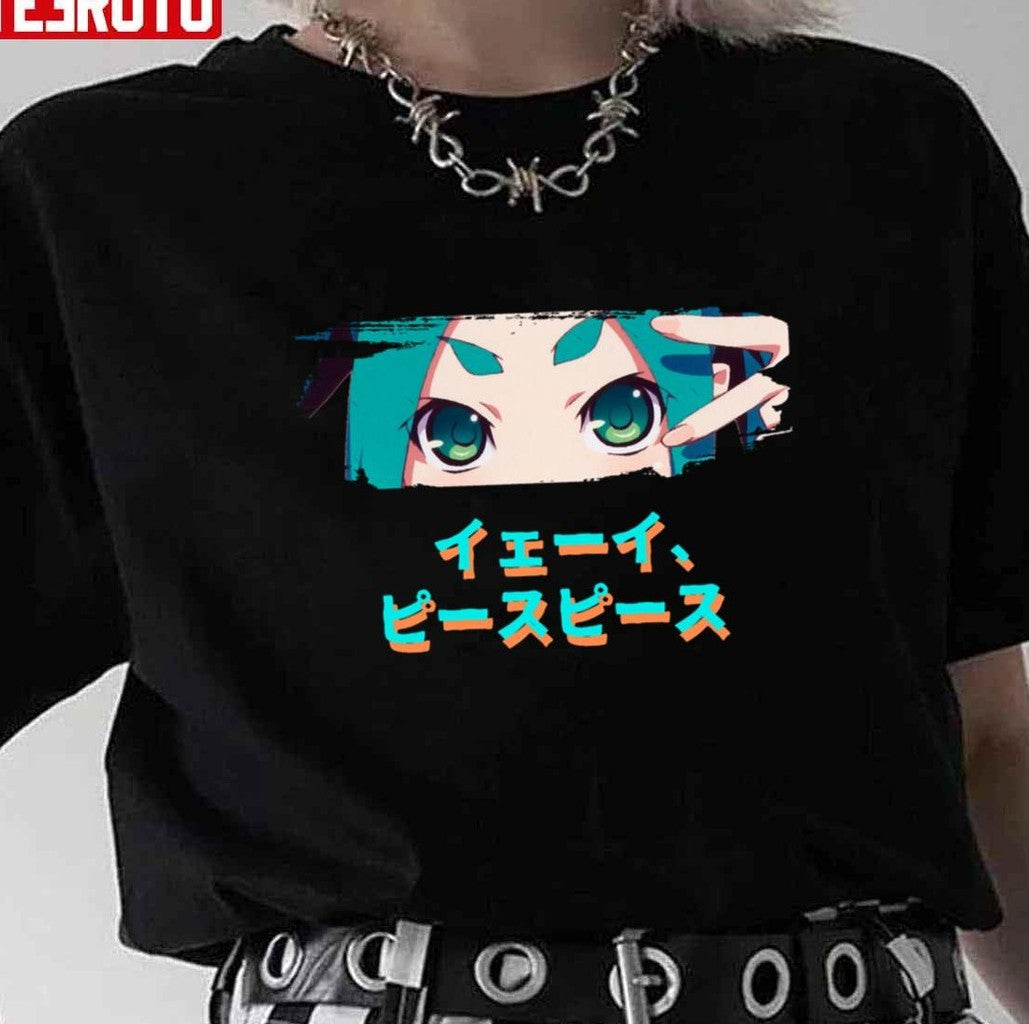 Ononoki Yay Peace Peace Monogatari Unisex T-Shirt - T-Shirt, Sweatshirt, Hoodie