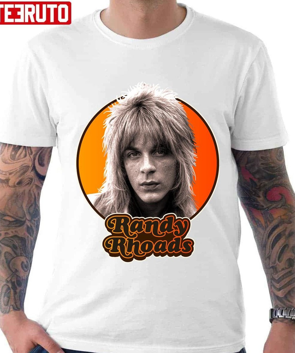 Retro Randy Rhoads Tribute Unisex T-Shirt - T-Shirt, Sweatshirt, Hoodie