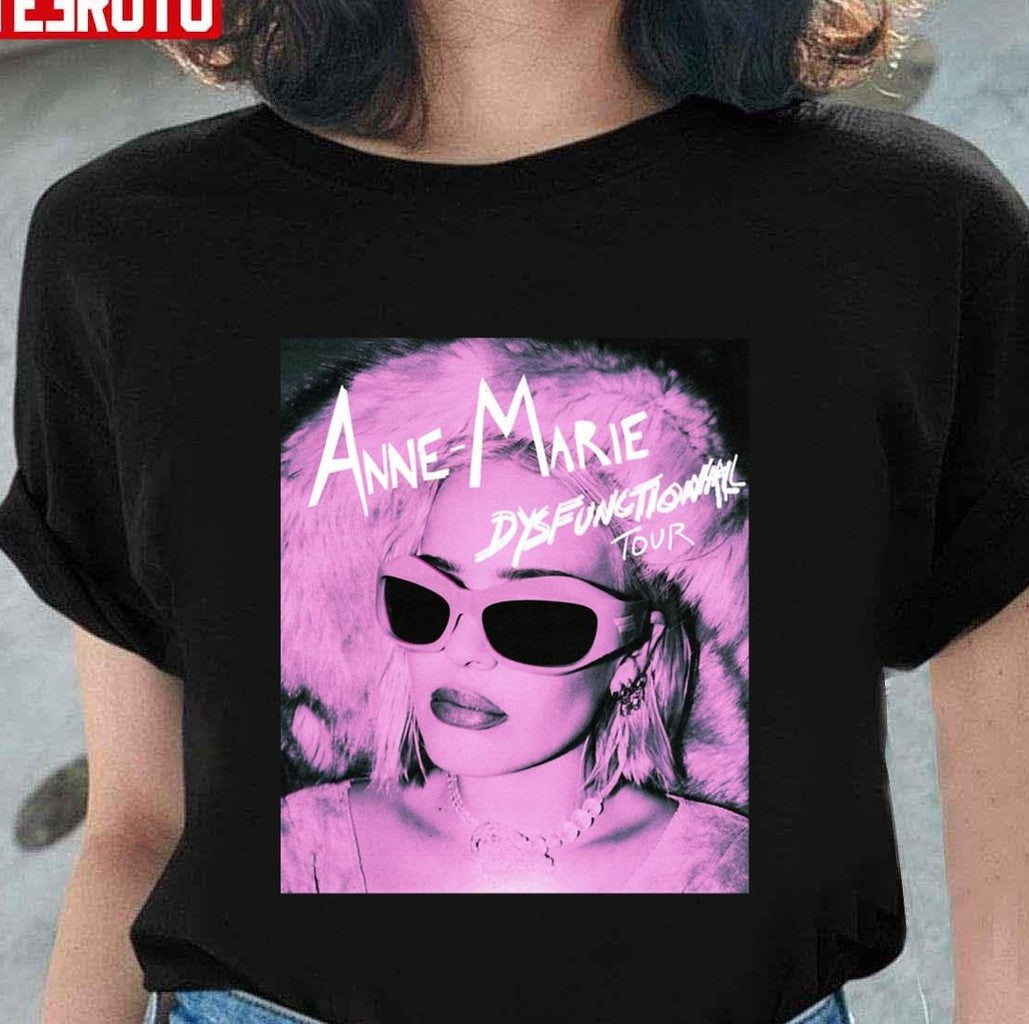 New Anne Marie Dysfunctional Tour Unisex T-shirt - T-Shirt, Sweatshirt, Hoodie