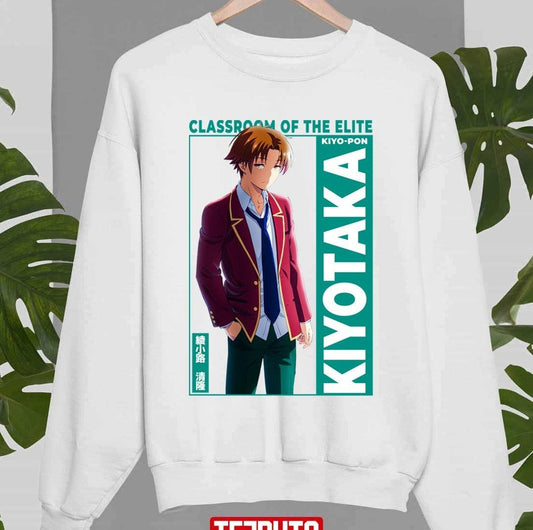 Anime Character Classroom Of The Elite You-Zitsu Series Kiyotaka Ayanokouji Fanart Unisex Sweatshirt - T-Shirt, Sweatshirt, Hoodie