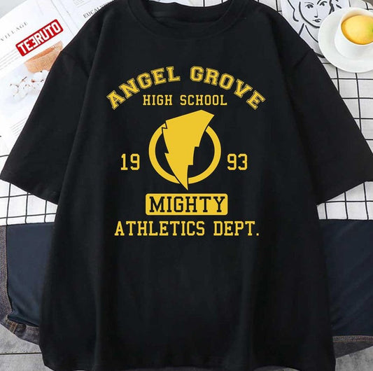Angel Grove High Mighty Athletics Dept Unisex T-Shirt - T-Shirt, Sweatshirt, Hoodie