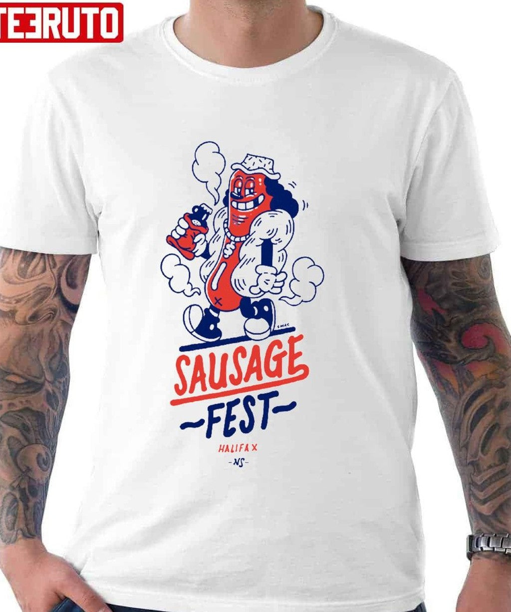 Sausage Fest Halifax Unisex T-Shirt - T-Shirt, Sweatshirt, Hoodie