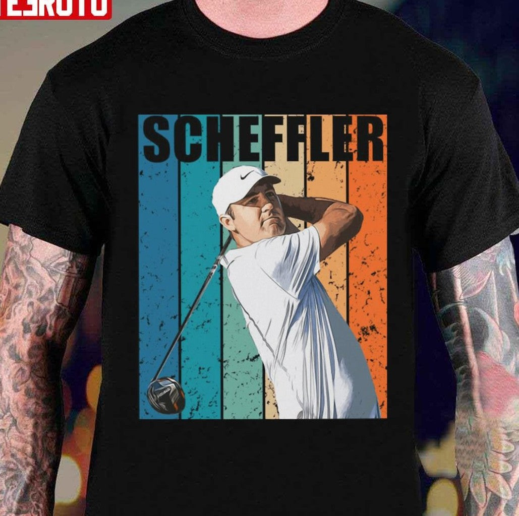 2022 Masters Tournament Winner Scottie Scheffler Vintage Unisex T-shirt - T-Shirt, Sweatshirt, Hoodie