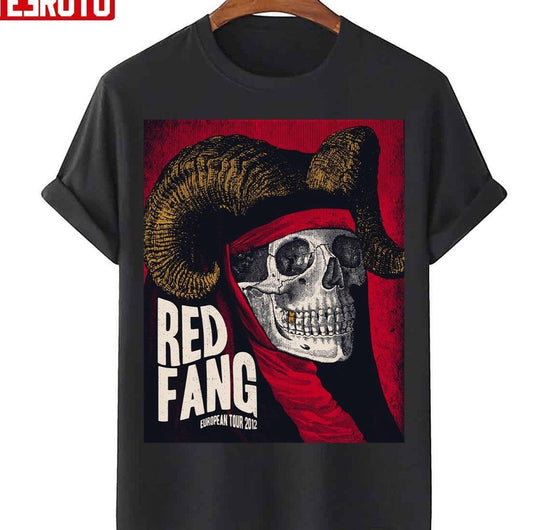 Antidote European Tour 2o12 Red Fang Unisex T-Shirt - T-Shirt, Sweatshirt, Hoodie