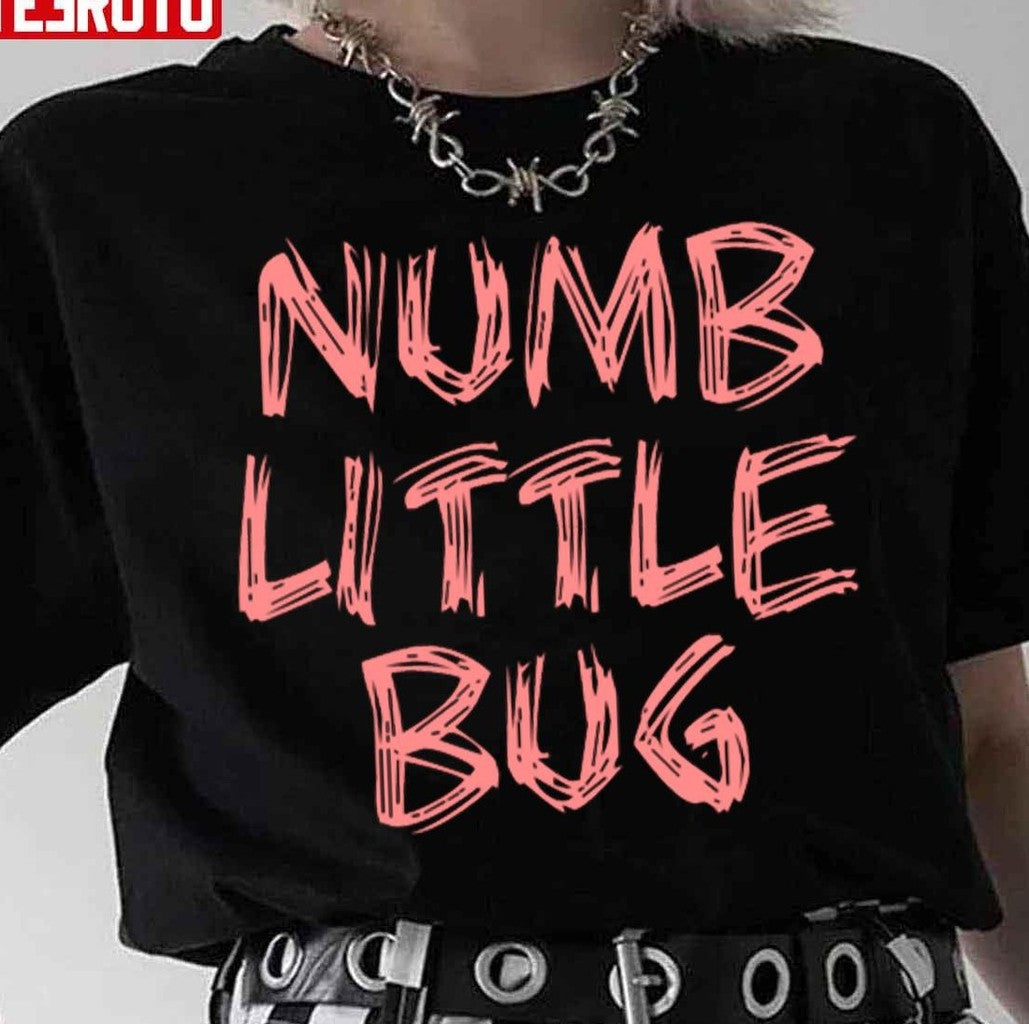 Numb Little Bug Em Beihold Song Lyrics Pink Unisex T-Shirt - T-Shirt, Sweatshirt, Hoodie