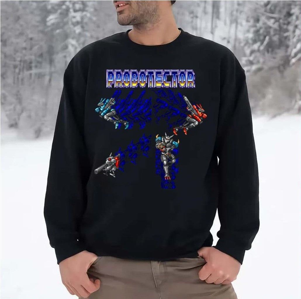 Probotector Mega Drive Character Lineup Unisex Sweatshirt - T-Shirt, Sweatshirt, Hoodie