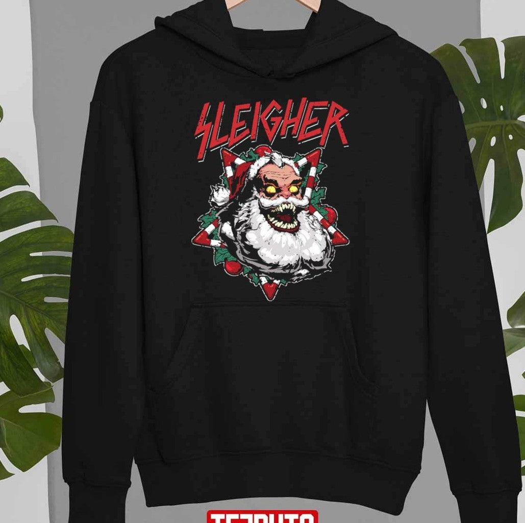 Santa Sleigher Classic Unisex Hoodie - T-Shirt, Sweatshirt, Hoodie
