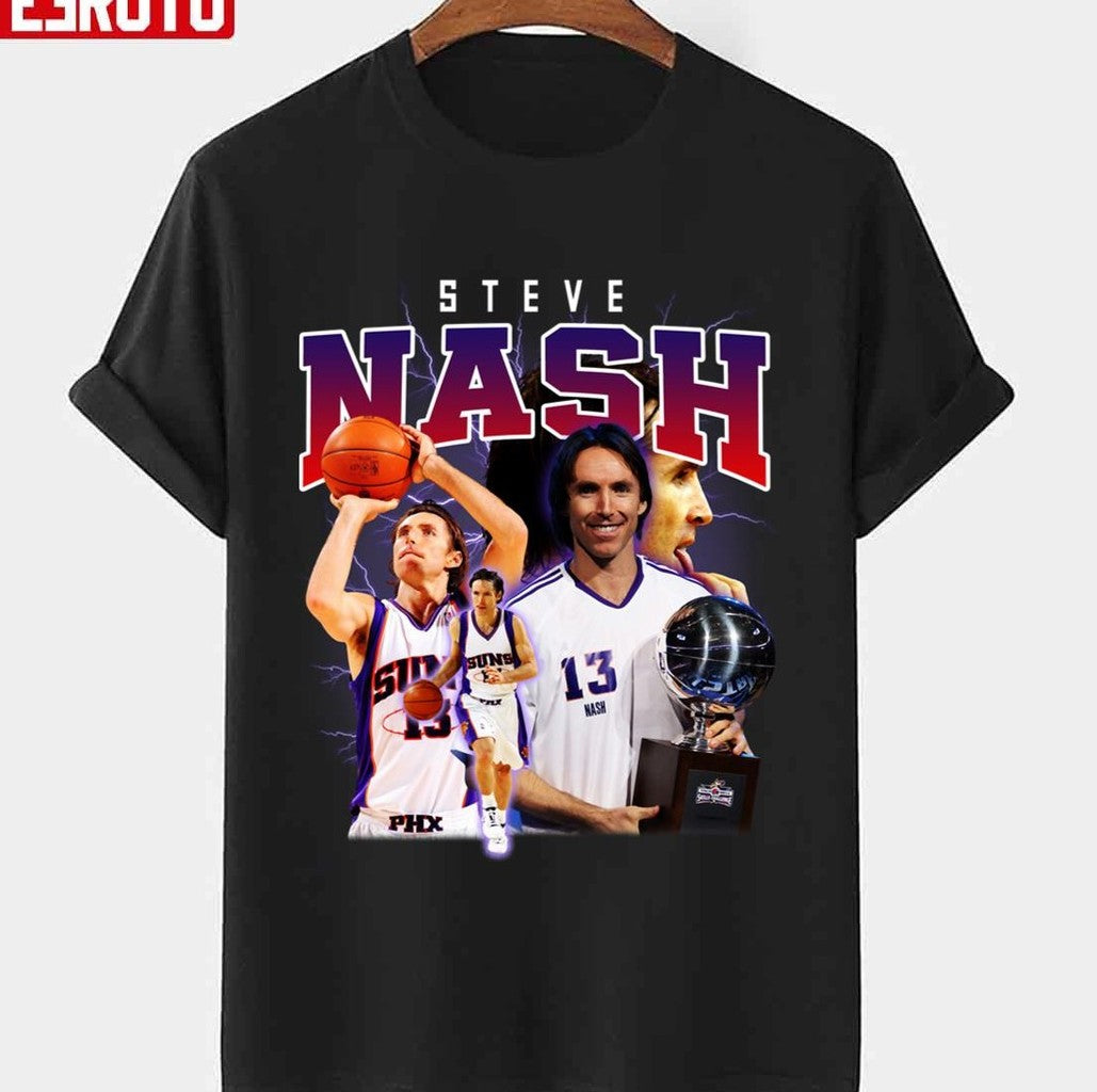 Perfect Gift For Steve Nash Basketball Signature Fans Unisex T-shirt - T-Shirt, Sweatshirt, Hoodie